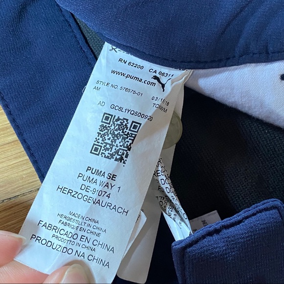 Kids Puma Athletic / Golf Slacks - Picture 5 of 16